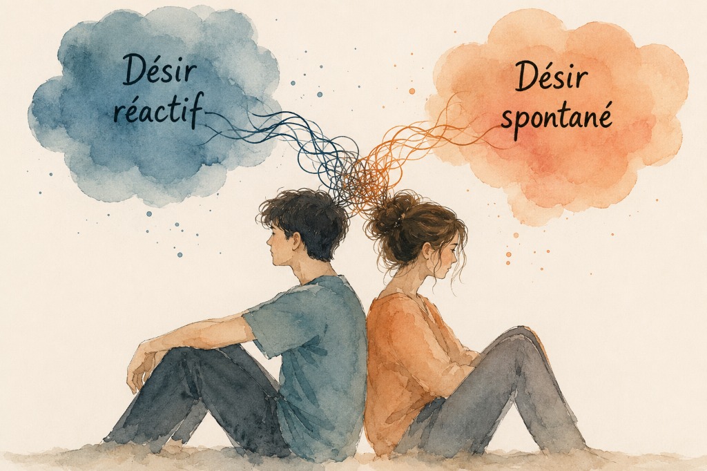 illustration Désir spontané ou désir réactif : et si aucun de vous n'avait un problème ?