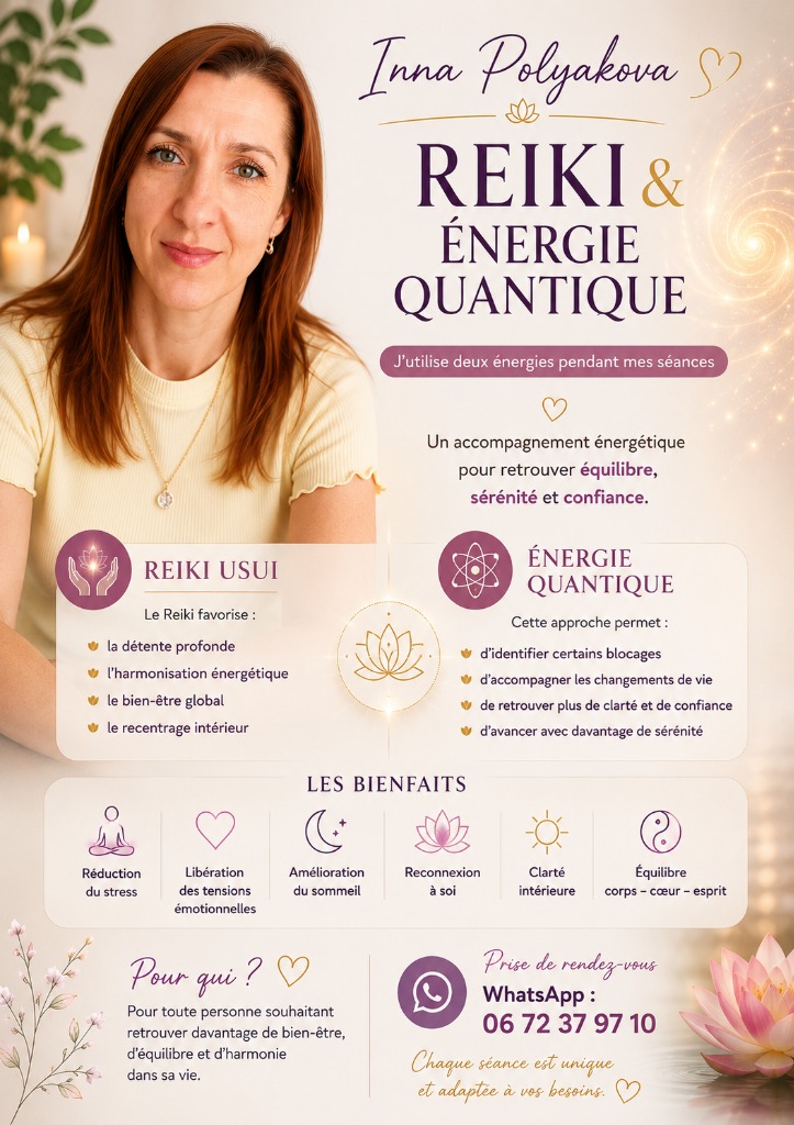 illustration Offres découverte Reiki et Énergie quantique