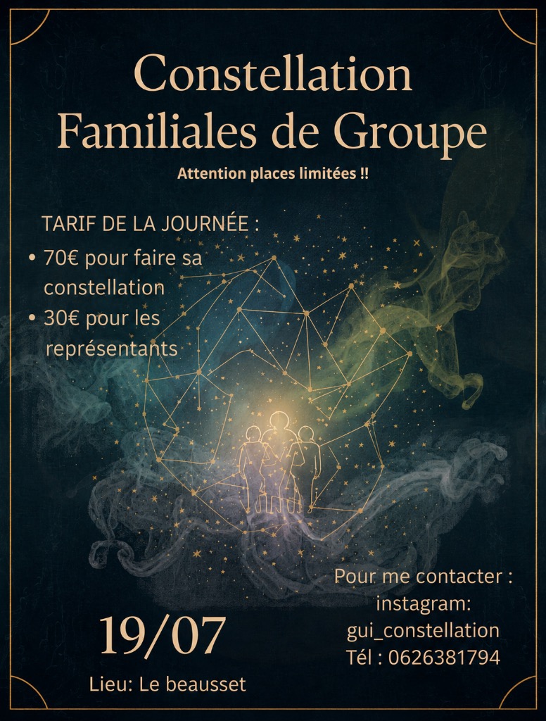 illustration Constellations Familiales de Groupe