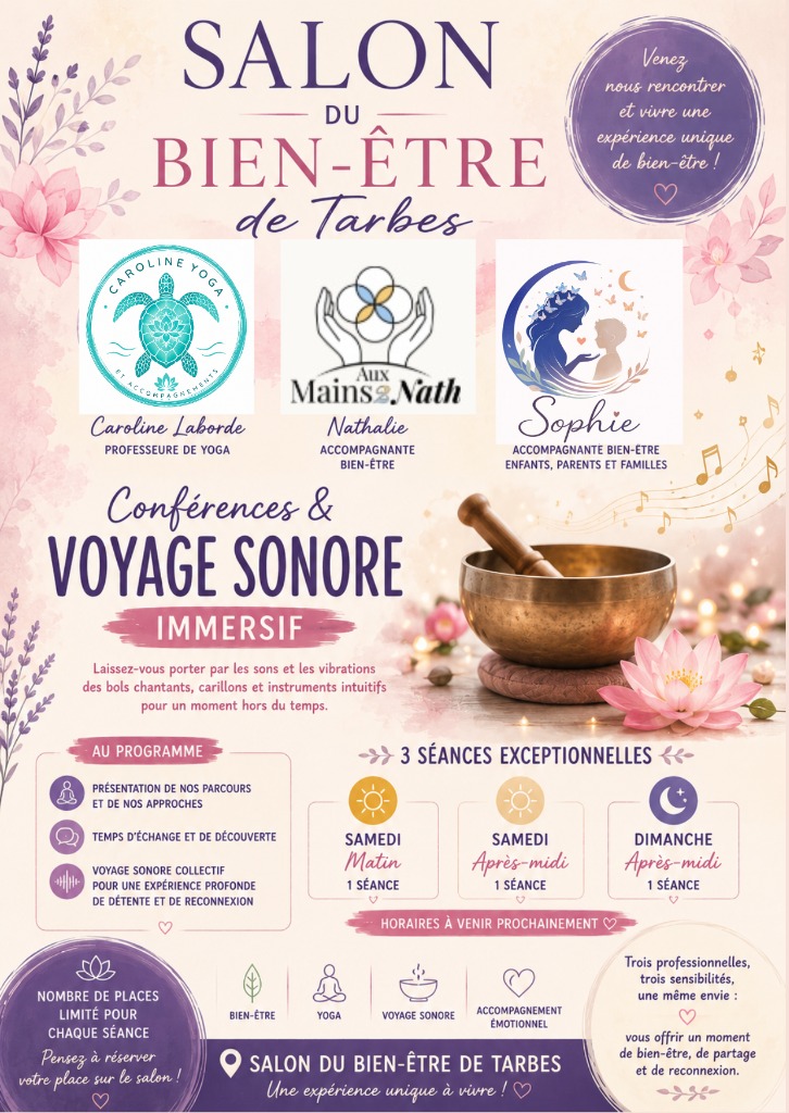 illustration Ateliers au salon du bien être de Tarbes
