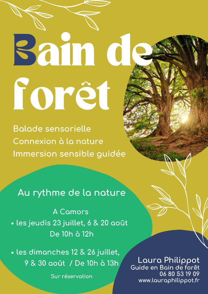 illustration Bains de forêt