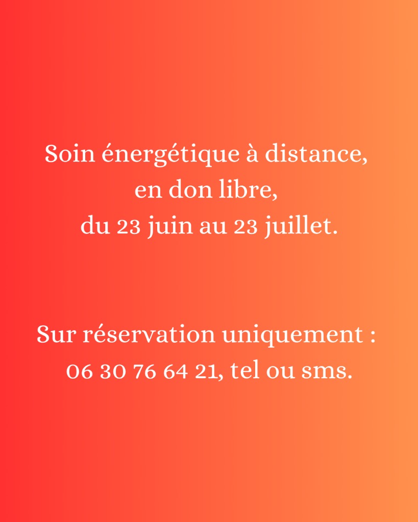 illustration Soin énergétique à distance en don libre