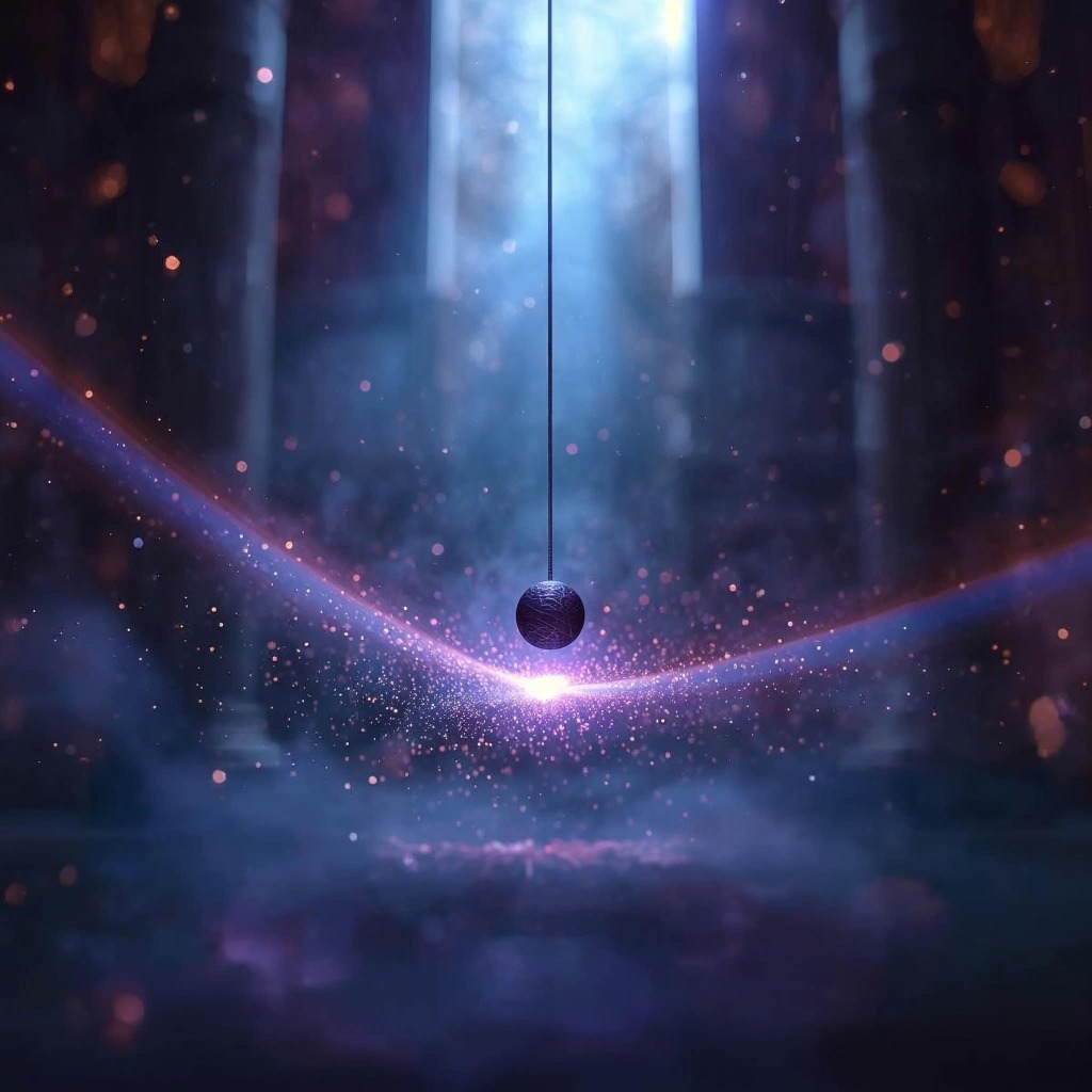 illustration Autour du pendule et du magnétisme