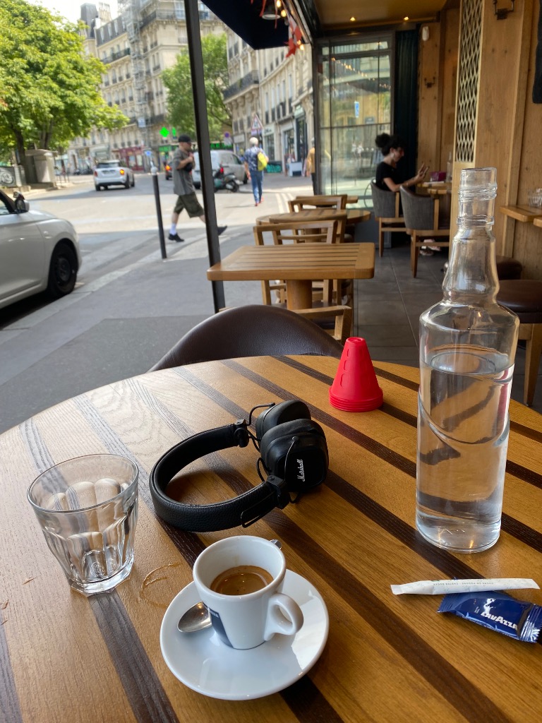 illustration Café à Paris :)
