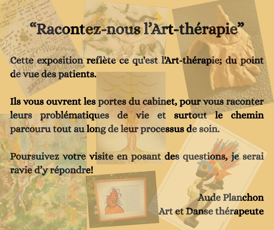 illustration Exposition "Racontez-nous l'Art-thérapie"