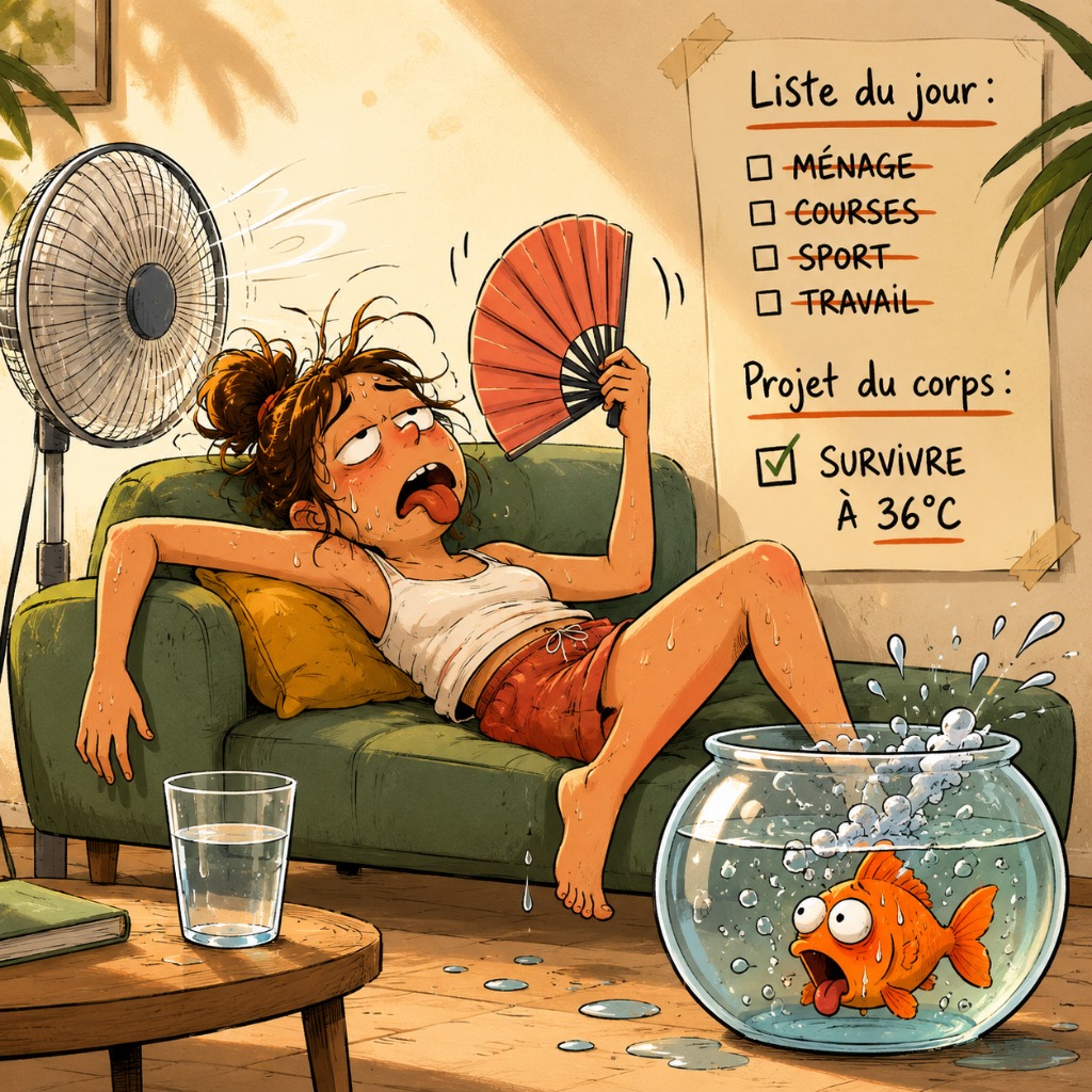 illustration Vous aussi, votre cerveau semble avoir fondu ?