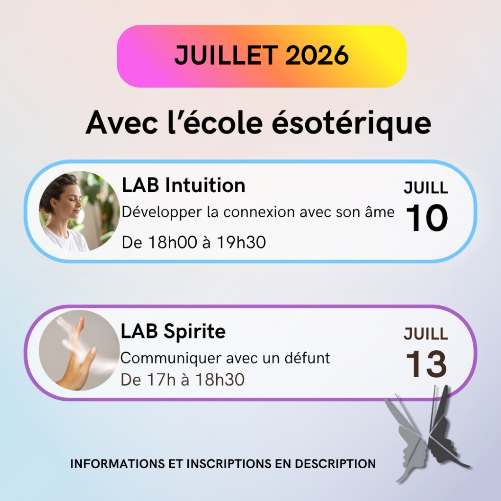 illustration 2 ateliers en juillet 2026