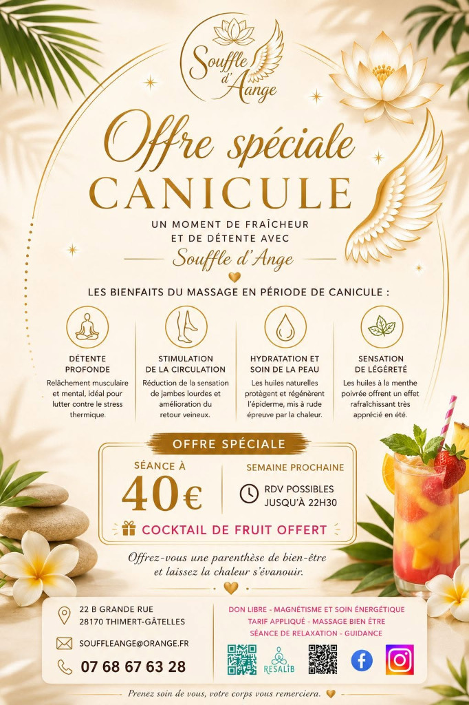illustration Prenez soin de vos énergies durant la canicule