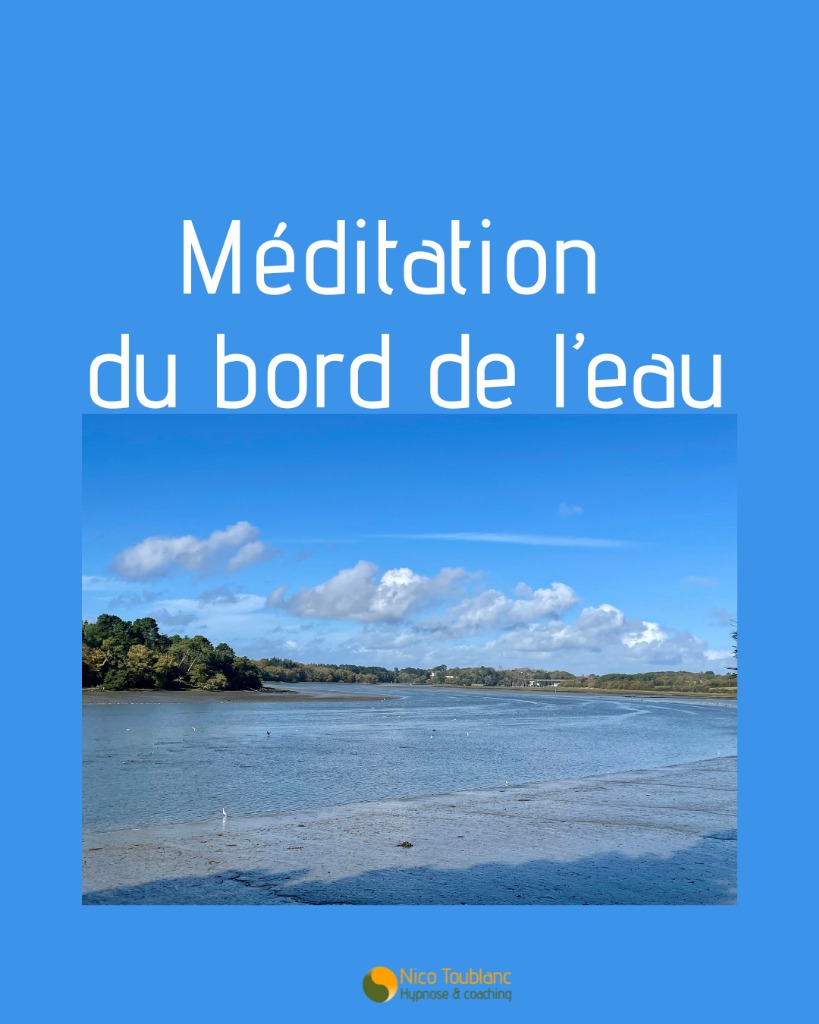 illustration Méditation du bord de l'eau !
