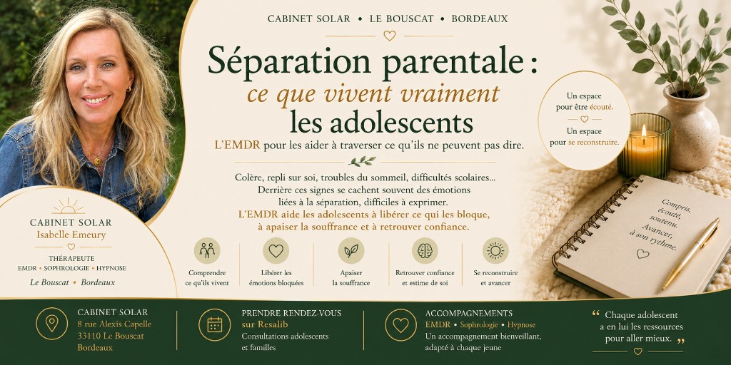 illustration La séparation des parents, les ados la traversent souvent seuls
