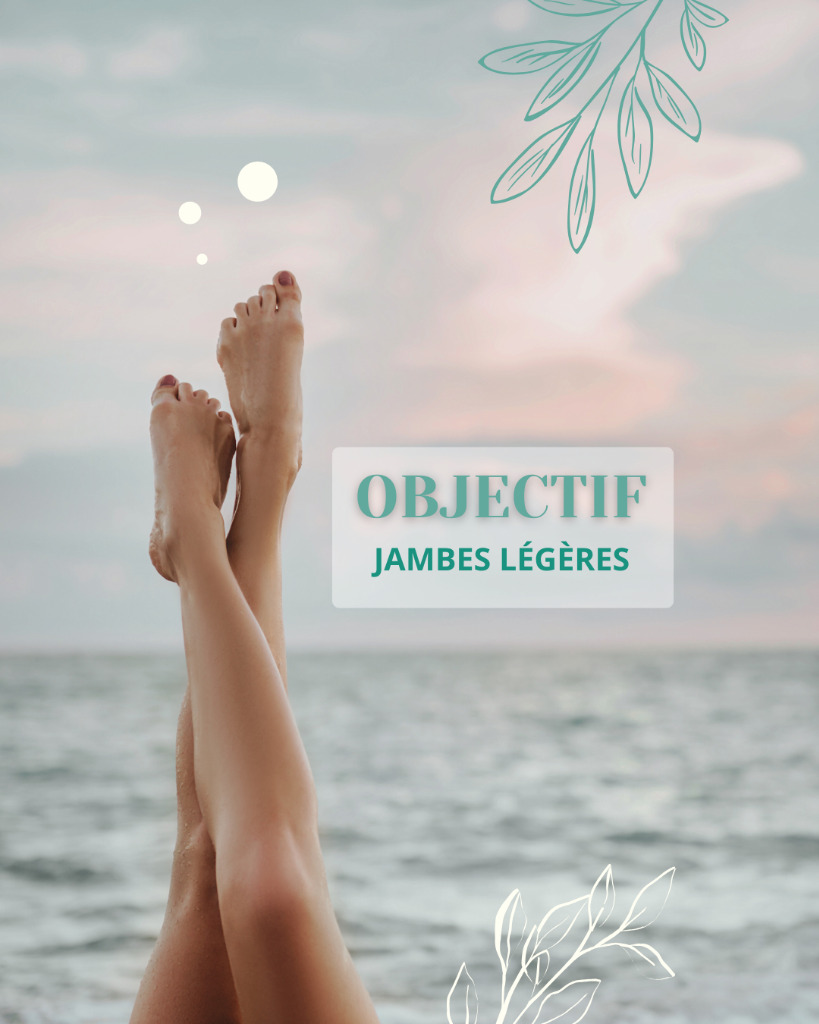 illustration ❄️ Offre estivale "Jambes Légères & Fraîcheur"