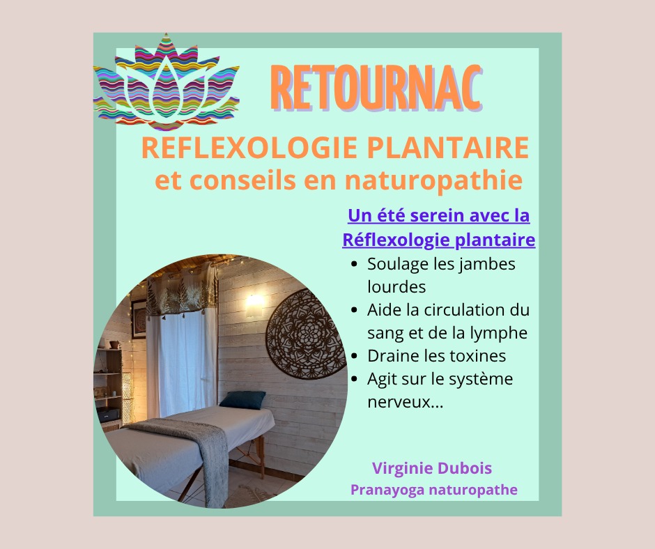 illustration Un été serein avec la Réflexologie plantaire