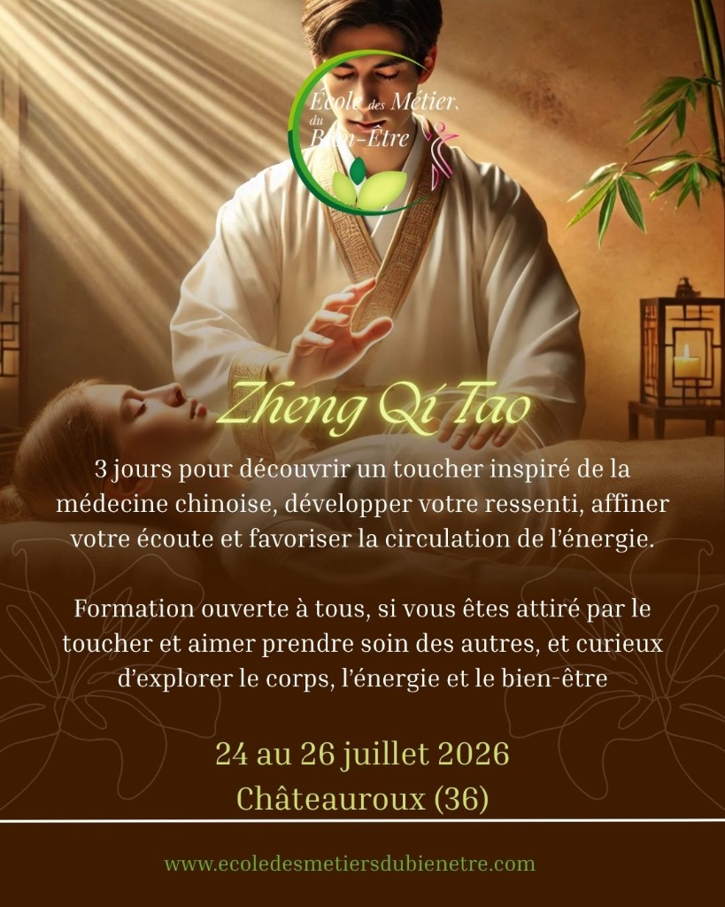 illustration Formation Exclusive Zheng Qi Tao du 24 au 26 juillet 2026