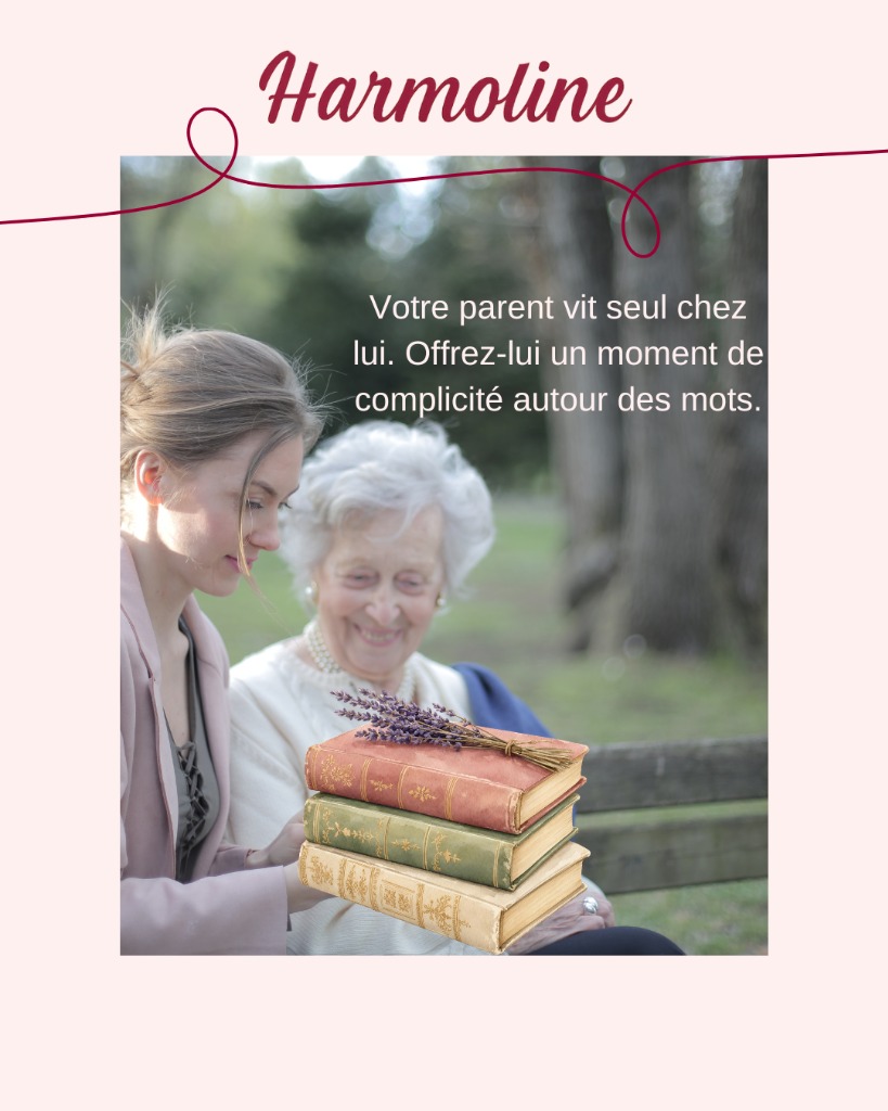 illustration Une visite à domicile autour des livres et des mots
