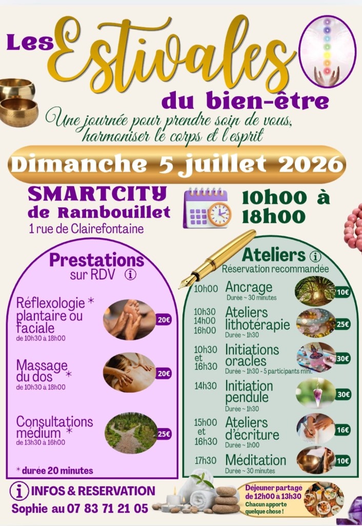 illustration Les Estivales du bien-être Rambouillet