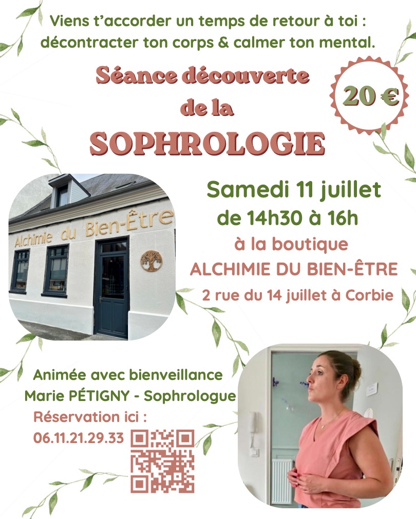 illustration Atelier : Séance découverte de la Sophrologie