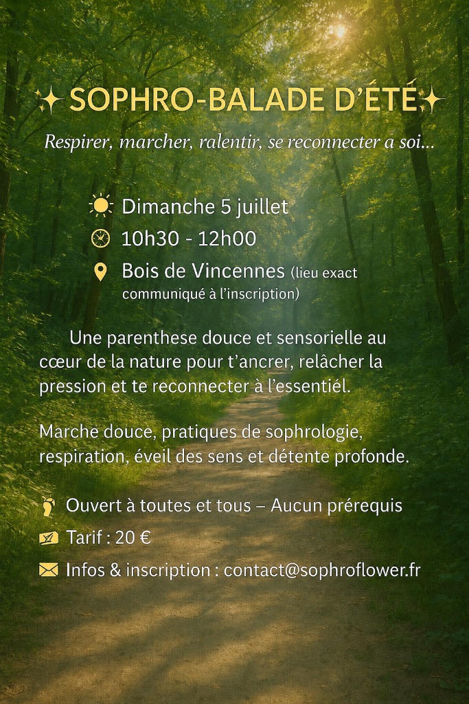 illustration sophro balade d'été