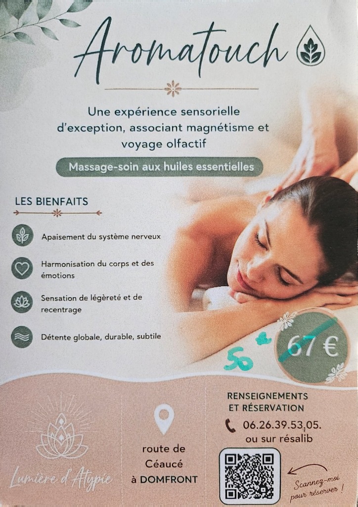 illustration Aromatouch en promo