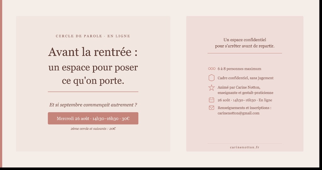 illustration Cercle de parole Enseignant