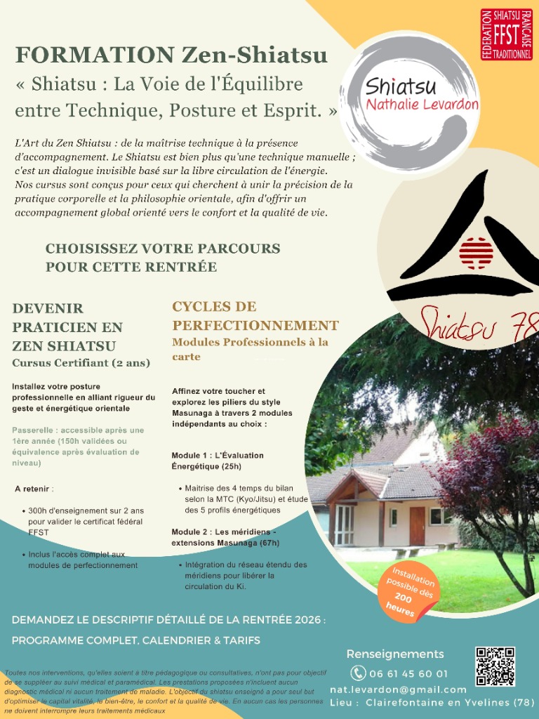 illustration Donnez une nouvelle dimension à votre toucher : Formations en Zen Shiatsu