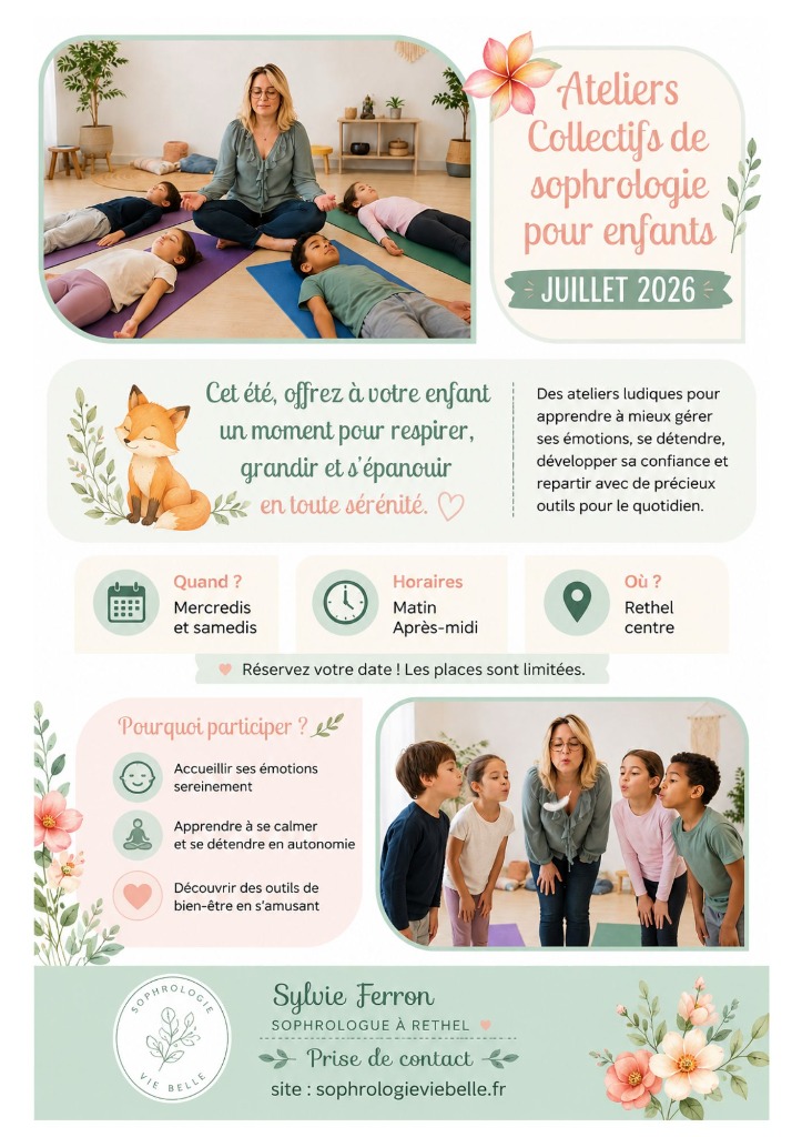 illustration Séances collectives pour les enfants à Rethel