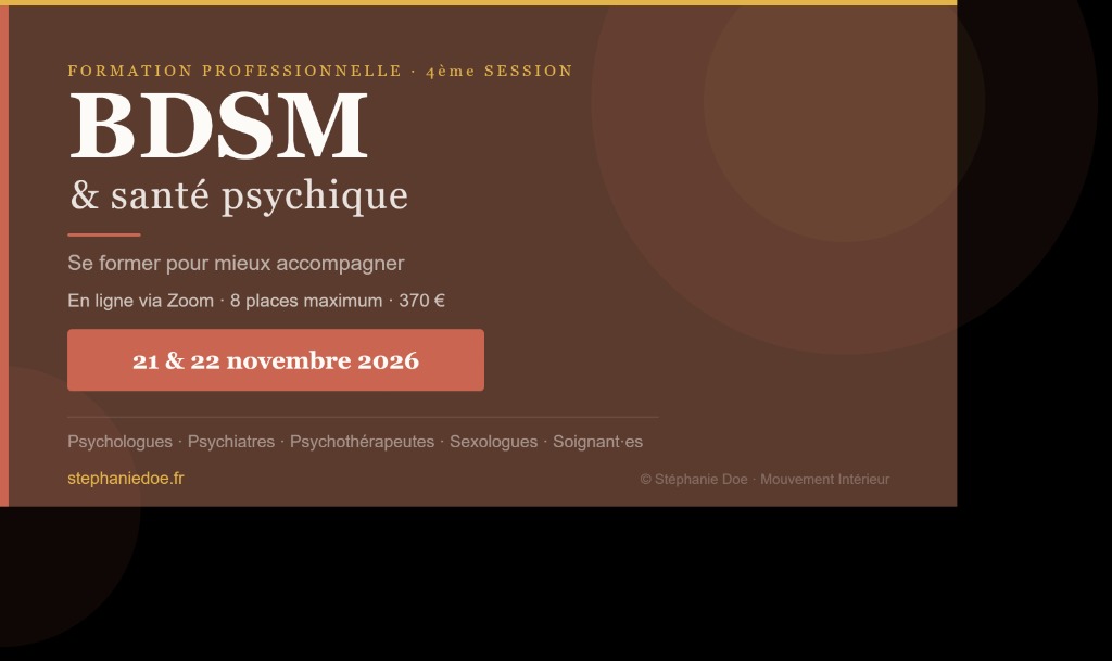 illustration Pratiques BDSM et santé psychique