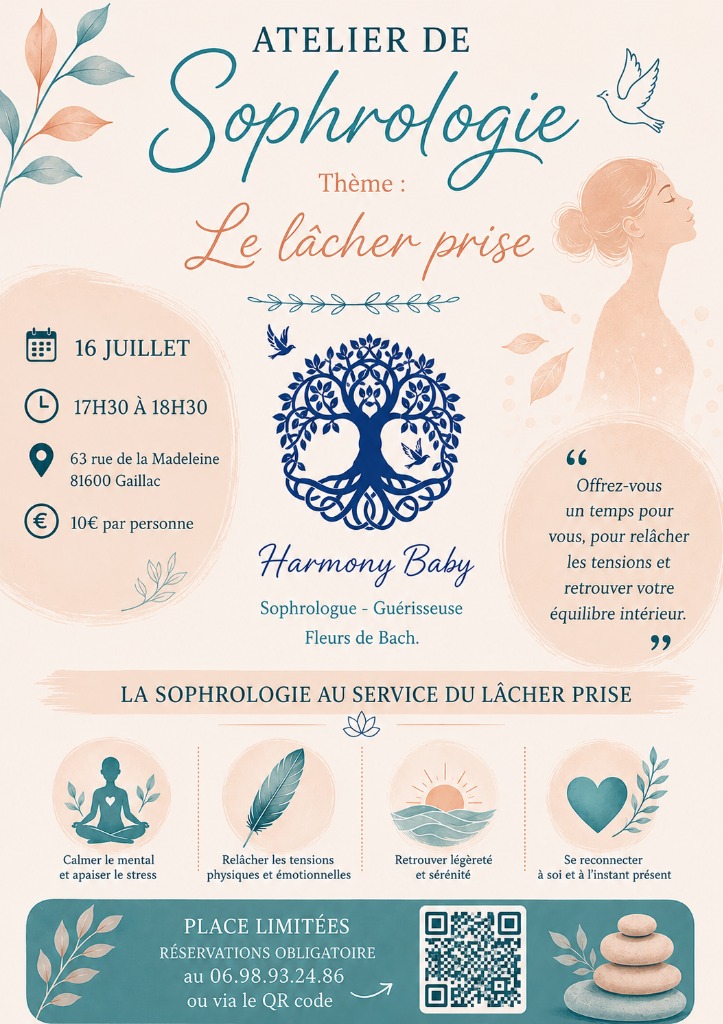illustration La sophrologie au service du lâcher prise