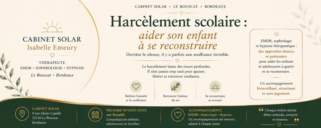 illustration Il sourit. Mais quelque chose a changé.