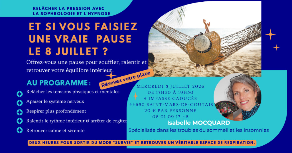 illustration ET SI VOUS FAISIEZ UNE VRAIE PAUSE LE 8 JUILLET ?