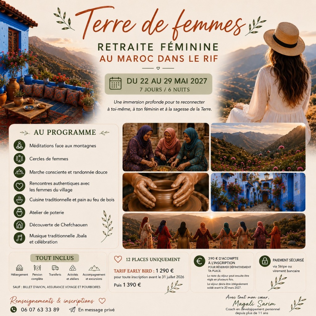 illustration Retraite spirituelle dans les montagnes du Rif au Maroc