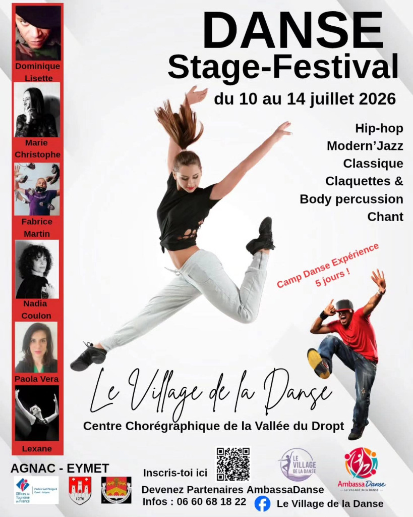 illustration Réflexologie au Festival de Danse d'Eymet 2026 (Dordogne)