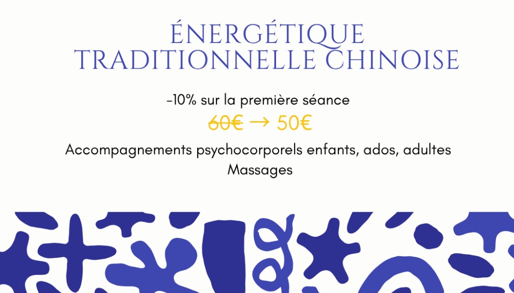 illustration ✨Promo sur la première séance d'énergétique traditionnelle chinoise ou massage ✨