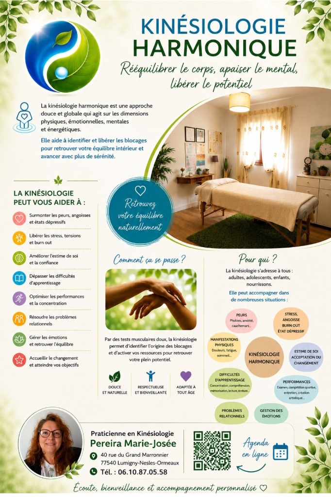 illustration La Kinésiologie est là pour vous accompagner