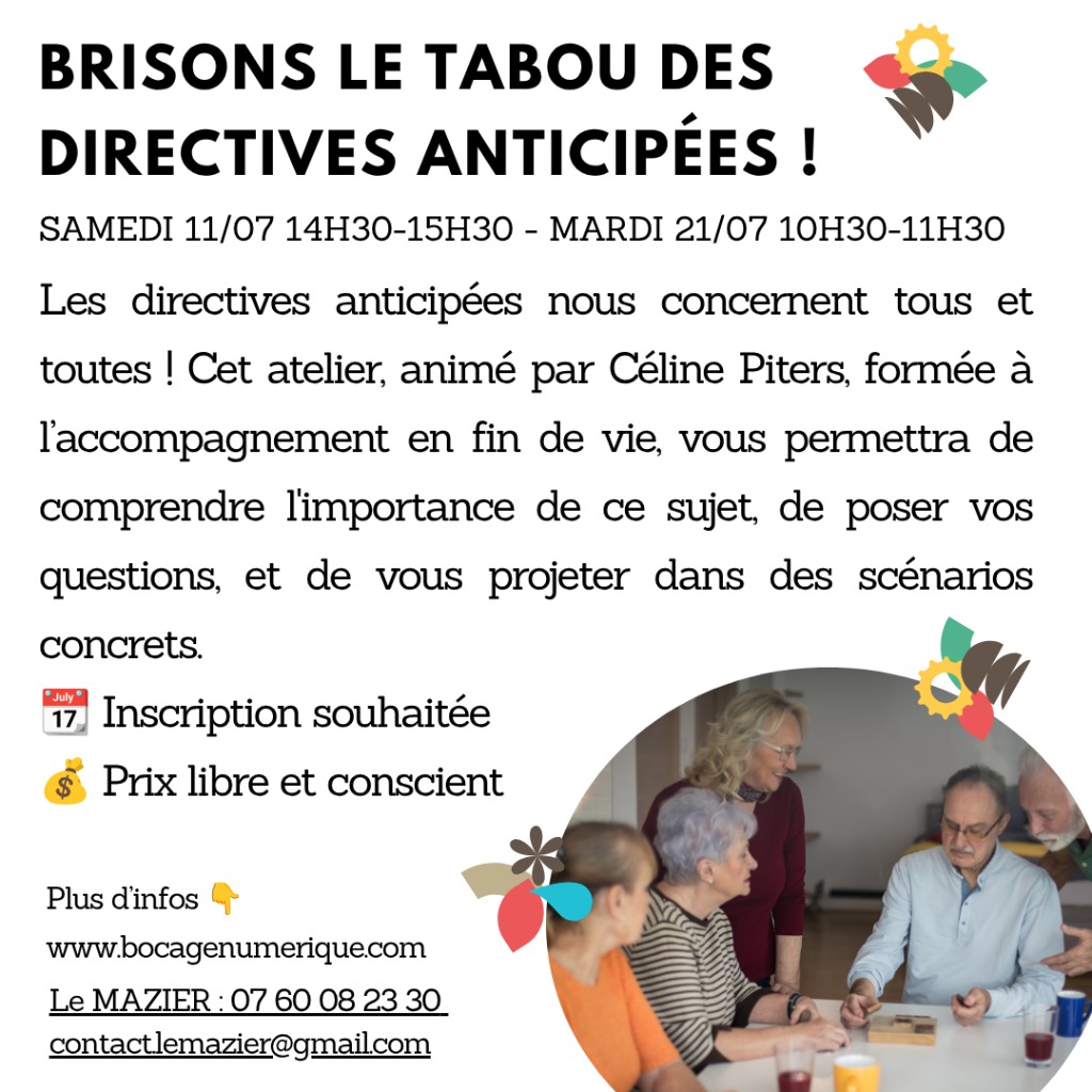 illustration Directives anticipées : Brisons le tabou !