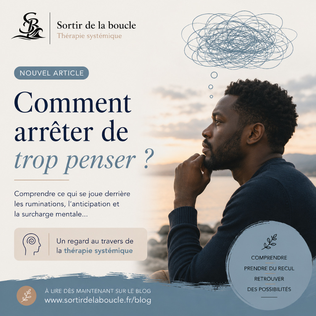 illustration Comment arrêter de trop penser ?