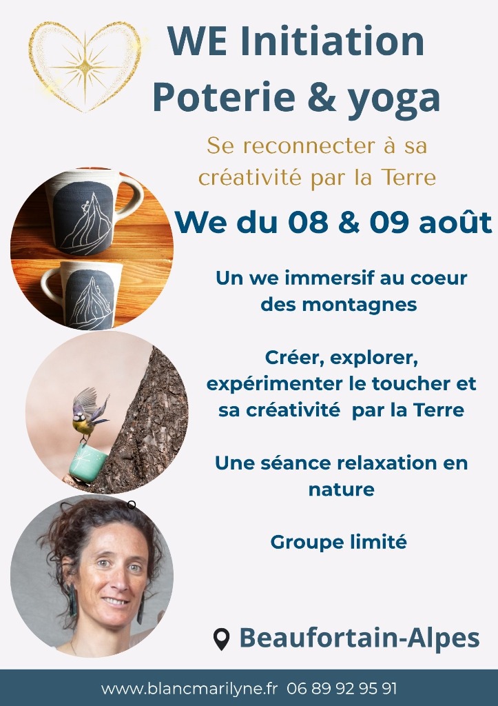 illustration We initiation Poterie yoga