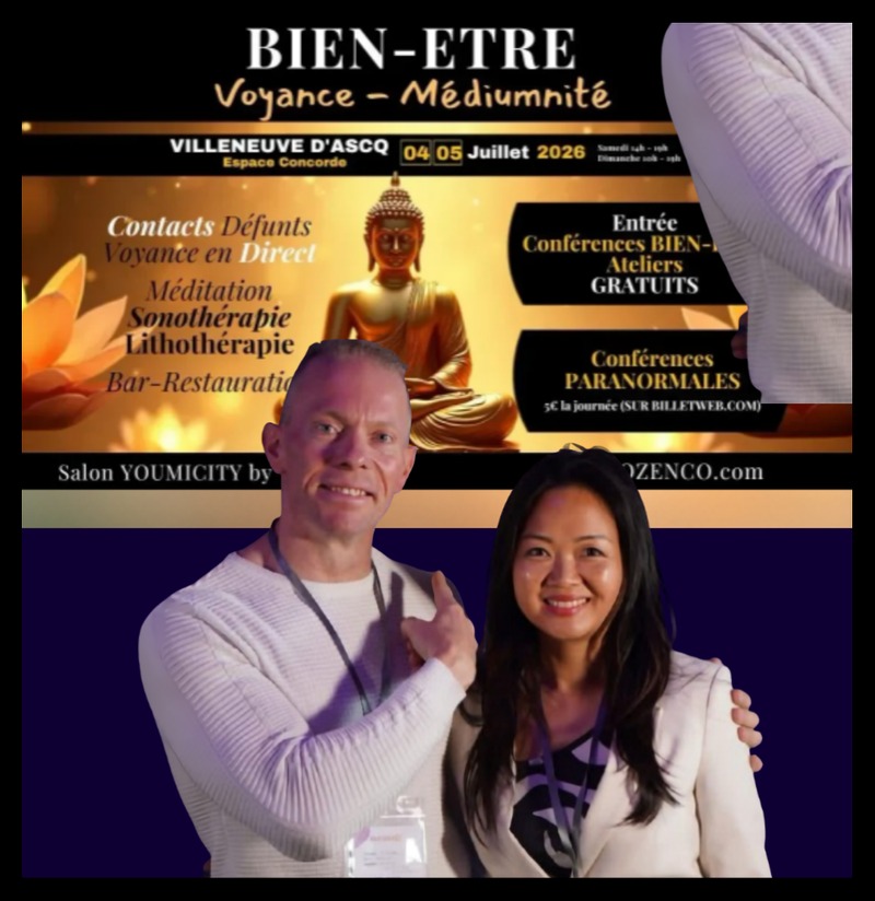 illustration Nous vous accueillons au Salon Bien‑Être de Villeneuve d’Ascq