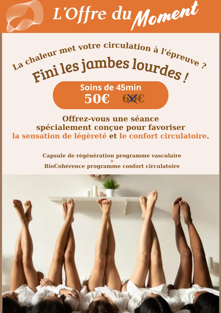 illustration Soin Jambes Légères – Une approche innovante pour votre confort circulatoire !