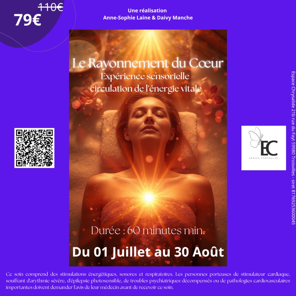 illustration nouvelle prestation orientée Coeur pour l'été