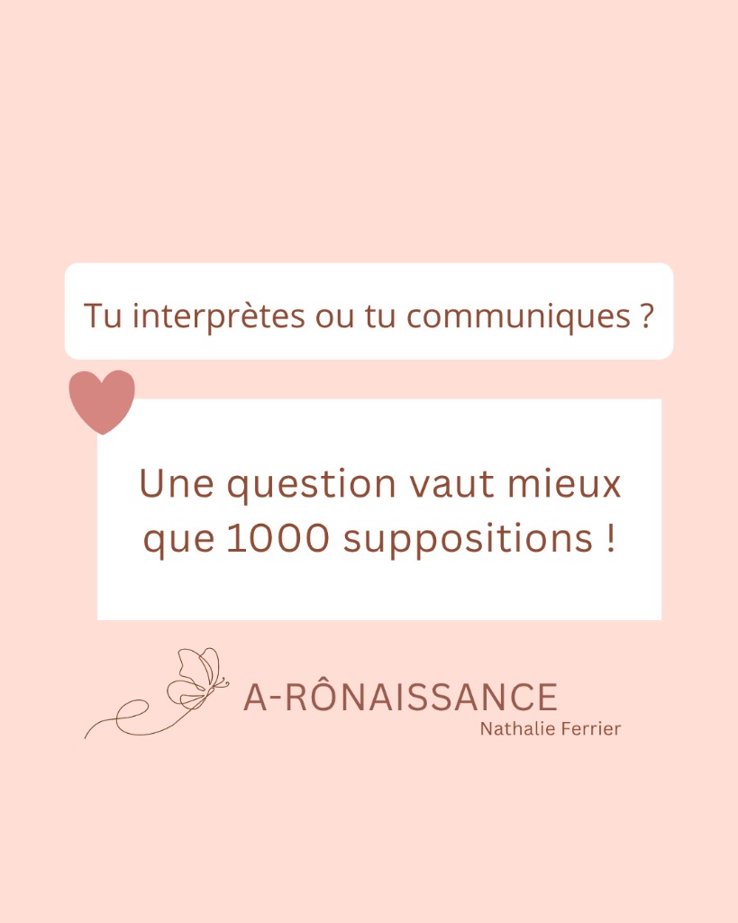 illustration Une question vaut mieux que 1000 suppositions
