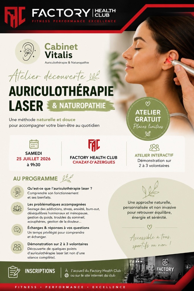 illustration ✨✨✨Découvrez les bienfaits de l'auriculothérapie laser ✨✨✨
