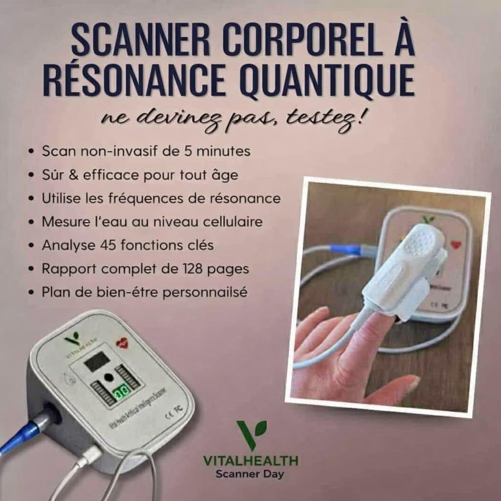illustration Découvrez le scanner de vitalité