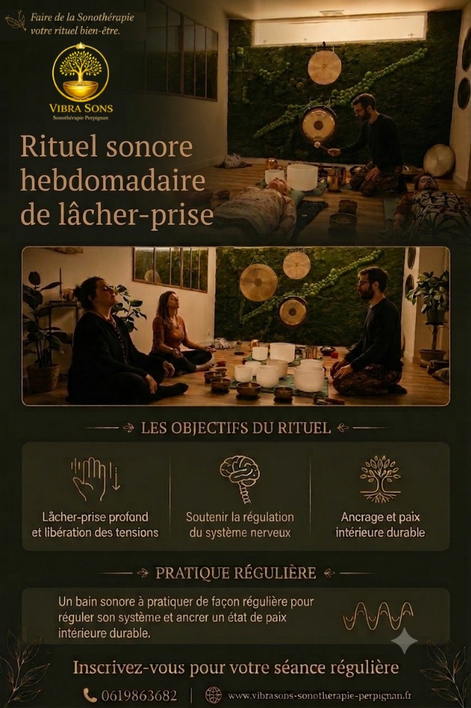 illustration Rituel sonore hebdomadaire de lâcher-prise