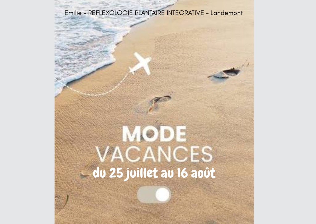 illustration Vacances du 25 juillet au 16 août
