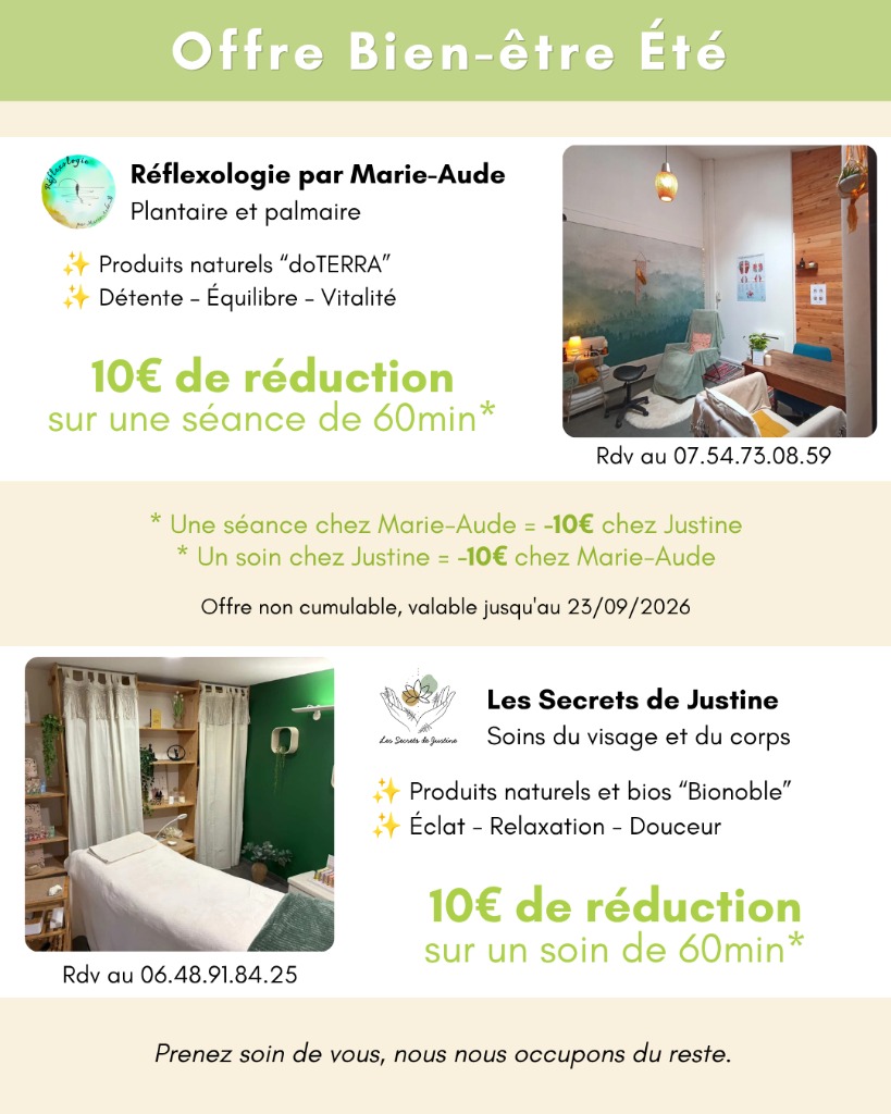 illustration Offre Bien-Être Été 2026
