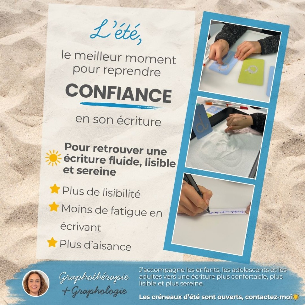 illustration ☀️ L’ÉTÉ, LE MEILLEUR MOMENT POUR REPRENDRE CONFIANCE EN SON ÉCRITURE !