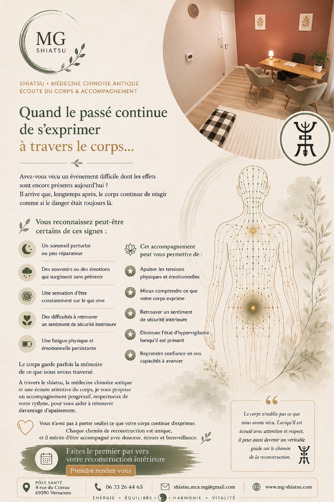 illustration Shiatsu & Médecine chinoise antique : l'écoute et l'accompagnement du corps