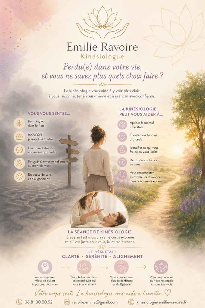 illustration Vous ne savez plus quelle direction prendre ? Et si votre corps connaissait déjà la réponse ?