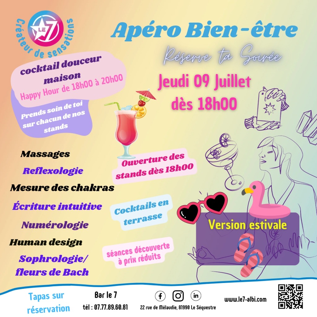 illustration Apéro Bien-être