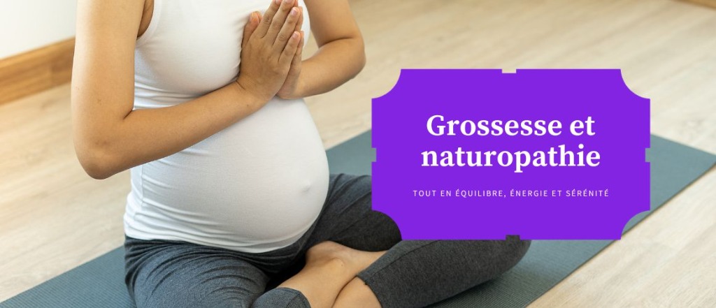 illustration Accompagnement naturopathique de la grossesse: tout en équilibre, énergie et sérénité